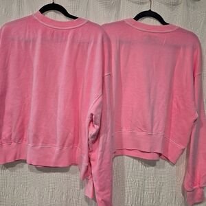 NWT So Comfy Terry Old Navy Pink  Sweatshirt